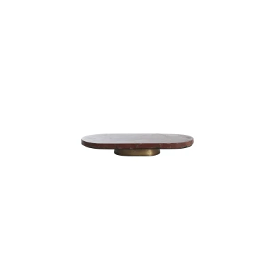 Afbeelding van Light &amp; Living Schaal BELO 36x17x4.5cm Rood