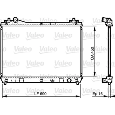 Afbeelding van Valeo Radiateur 735433