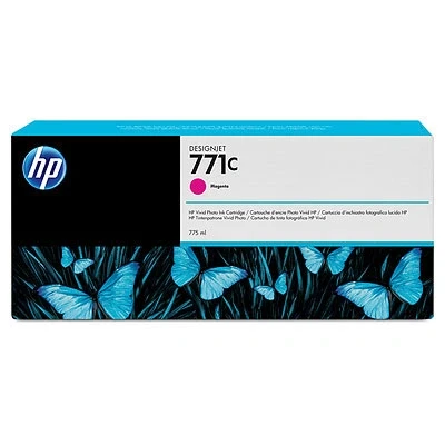Afbeelding van HP 771C magenta DesignJet inktcartridge, 775 ml (B6Y09A)