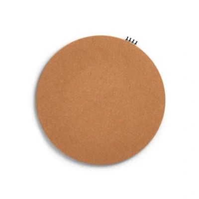 Afbeelding van Zeller prikbord/wandbord rond incl. punaises 44 cm kurk