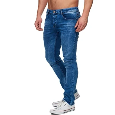 Afbeelding van Tazzio 16533 Slim Fit Jeans voor heren, Blauw