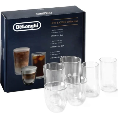 Afbeelding van Delonghi Glazenset Hot / Cold