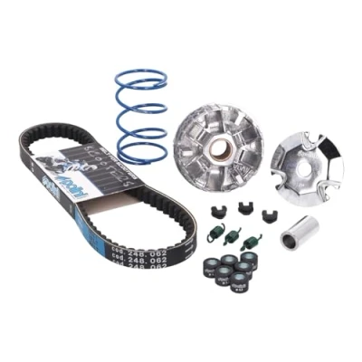 Afbeelding van Polini Hi speed Kymco Agility 50 E4 18 Variateur Kit Zilver