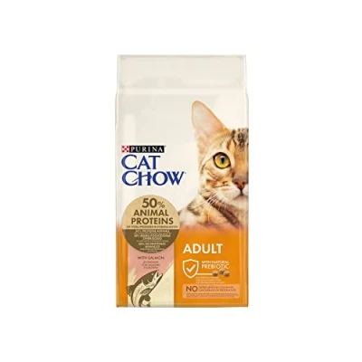 Afbeelding van 2x15kg Adult Zalm en Tonijn Cat Chow Kattenvoer