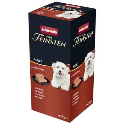 Afbeelding van animonda Vom Feinsten Graanvrij 6 x 150 g Hondenvoer Konijn