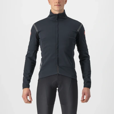 Afbeelding van Fietsjas Castelli Perfetto Ros 2 Convertible maat Xl Zwart
