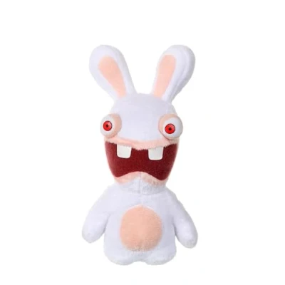 Image de Peluche Lapins Crétins Bean Gipsy Toys Bouche Ouverte,18 Cm