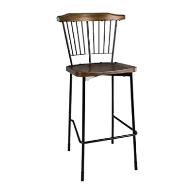Afbeelding van Bolero Scandi Hoge Barkrukken Zwart (2 Stuks) FB873 Horeca &amp; Professioneel