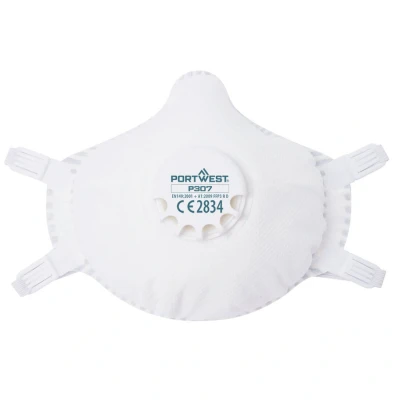 Afbeelding van FFP3 Ultimate herbruikbaar masker met ventiel (Pk5) maat , White