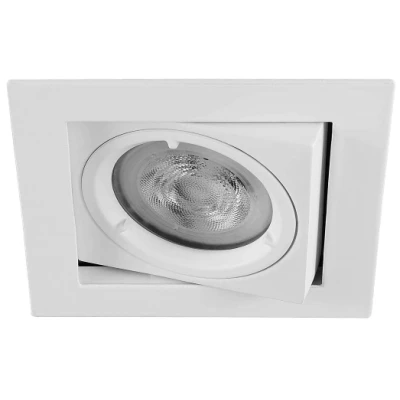 Afbeelding van LED inbouwspot Marius Vierkant Wit Koel Dimbaar 4.9W Philips