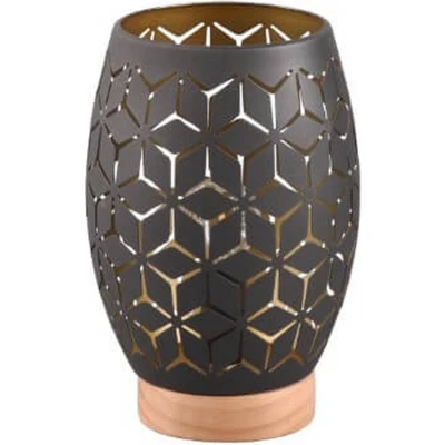 Afbeelding van REALITY BIDAR Tafellamp Zwart goud excl. 1x E27 28W