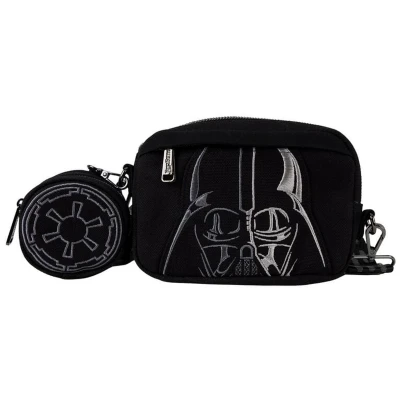 Afbeelding van Star Wars Loungefly Darth Vader Sling Bag Handtas zwart