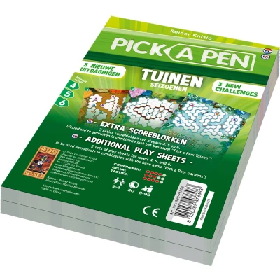 Afbeelding van Pick A Pen: Tuinen Seizoenen level 4, 5, 6 Scoreblokken