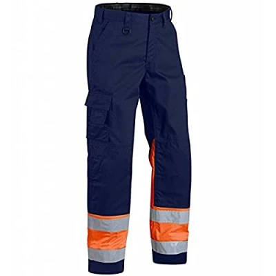 Afbeelding van Blaklader Werkbroek High Vis 1564 1811 Marineblauw/Oranje C54