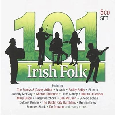 Afbeelding van Various Artists 101 Irish Folk (5 CD)