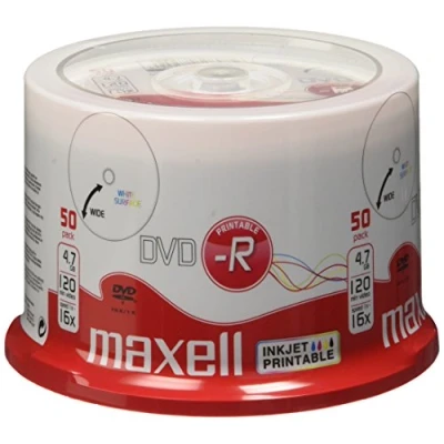 Afbeelding van Maxell DVD R 4,7 GB 16 x Multi Use Spindle 50 stuks