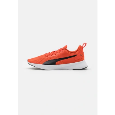 Afbeelding van Puma Flyer Runner JR Unisex Hardloopschoenen neutraal voor kinderen, Maat: 39, Warm earth/black Textiel/ synthetisch
