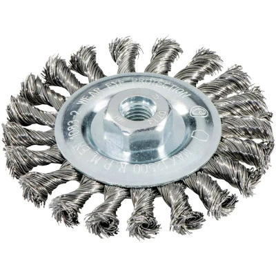 Afbeelding van Metabo 626771000 ronde borstel 125 x 0,5 13/M14, staal, geklopt 1 stuk(s)
