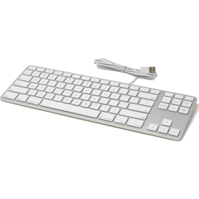 Afbeelding van Matias Bedraad toetsenbord / klavier QWERTY zonder Numpad zilver FK308S