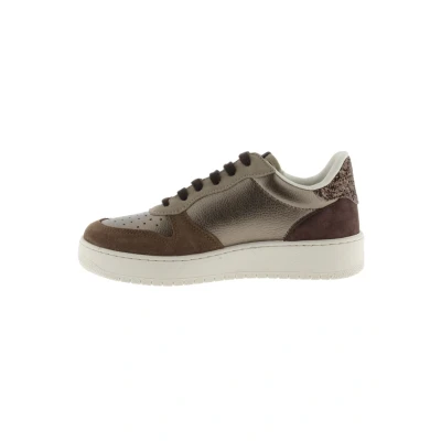 Afbeelding van Victoria Shoes Sneakers laag, Dames, Maat: 36, Platino Leer