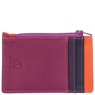 Afbeelding van Mywalit Accessories Credit Card Holder/wCoin Purse sangria multi Dames portemonnee
