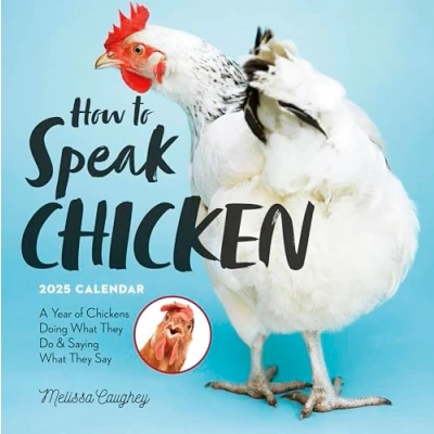 Afbeelding van How to Speak Chicken Wall Calendar 2025