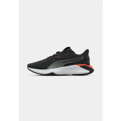 Afbeelding van Puma PWR Hybrid Trainingsschoen, Maat: 42.5, Black white glowing red gray echo Textiel/ synthetisch