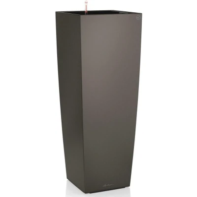 Afbeelding van Lechuza Cubico Alto premium 40 Antraciet metallic