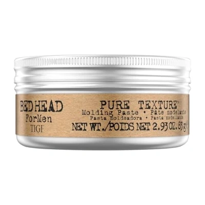 Afbeelding van Bed Head for Men by TIGI Pure Texture, gestructureerde modellerende wax voor heren, met sterke bevestiging, 83 g