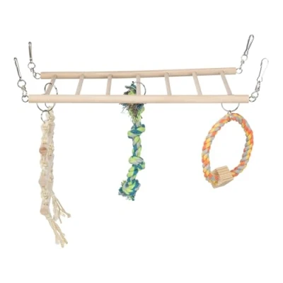 Afbeelding van Trixie Hangbrug Vogelspeelgoed 35x15 cm