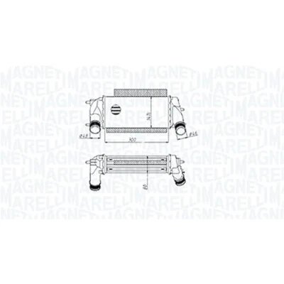 Afbeelding van Magneti Marelli Interkoeler 351319205490