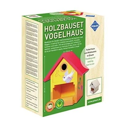 Afbeelding van Pebaro Vogelhuis Bouwset 466 incl. hout en gereedschap
