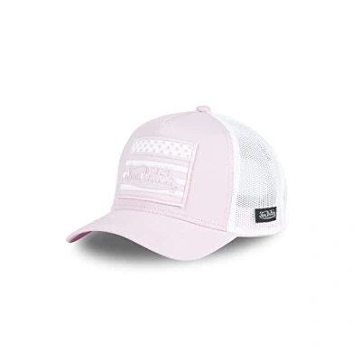 Afbeelding van Von Dutch Pink Trendy USA Flag Net Baseball Cap