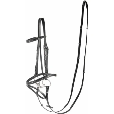 Afbeelding van Harry&#039;s Horse Hoofdstel Bronze Zw/zw Gecombineerd Pony
