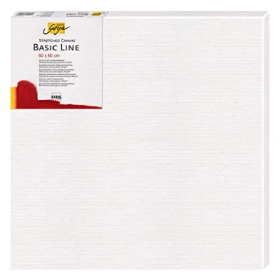 Afbeelding van KREUL Solo Goya Basic Line 66060 Stretch canvas 60 x cm met 4 voudig gegrond katoenen canvas, ideaal voor olie, acryl en gouache
