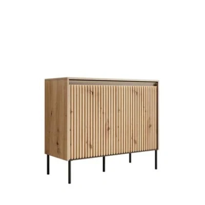 Afbeelding van Meubella Dressoir Timoteo Eiken 98 cm