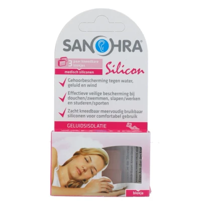 Afbeelding van Sanohra Oordopjes Silicone 3ST