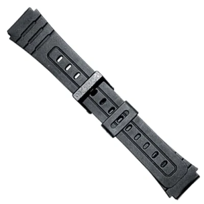 Afbeelding van Horlogebandje compatibel met Casio F 91 F91W 105 94 18 mm Ref 283P4, Modern