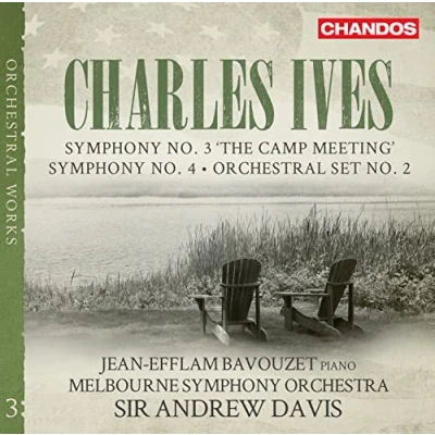 Afbeelding van Jean Afflam Bavouzet, Melbourne Symphony Orchestra, Sir Andrew Davis Ives: No.3 &amp; No.4/Orchestral Set No.2 (Super Audio CD)