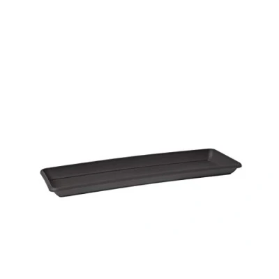 Afbeelding van Schotel recht venezia l40cm antraciet Artevasi