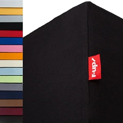 Afbeelding van r up Past Hoeslaken 140x200 160x200 tot 35cm hoogte vele kleuren 100% katoen 130g / m2 Öko Tex stressvrij