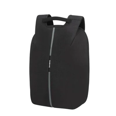 Afbeelding van Samsonite Securipak Uniseks rugzak voor volwassenen (1 stuk), Zwart/Staal