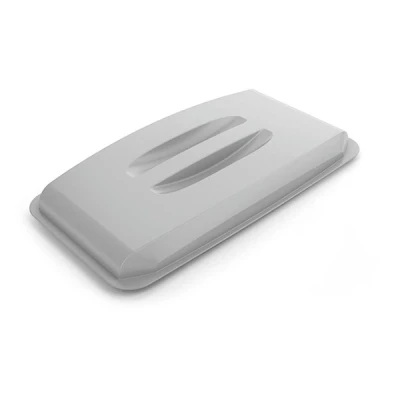 Image de Durable couvercle pour DURABIN ECO poubelle (60 litres, gris)