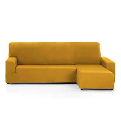 Afbeelding van Martina Home Tunez Hoekbankhoes, mosterd, armleuning, recht, kort
