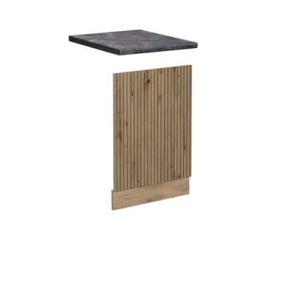 Afbeelding van Vicco Frontpaneel R Line, Artisanaal eiken/Krachtige eik goud, 45 cm , WB Antraciet