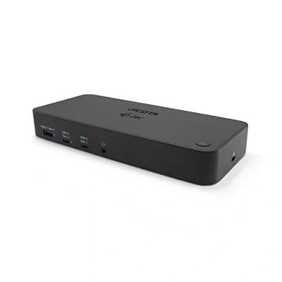 Afbeelding van Dicota USB C 12 in 1 Docking station 5K HDMI/DP (USB C, 1 Havens), + hub, Zwart