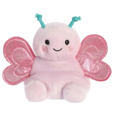 Afbeelding van Aurora, 33777 Palm Pals Petunia Butterfly 5 inch, zacht speelgoed, roze