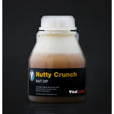 Afbeelding van Vital Baits Dip Liquid Nutty Crunch (250ml) Boilie flavours