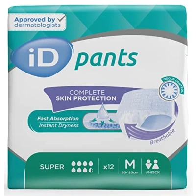 Afbeelding van ID Pants Super Medium 6 pakken van 12 stuks