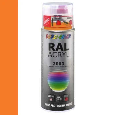 Afbeelding van Dupli Color Ral Acryl 2003 Pastel Oranje Hoogglans 400 ml